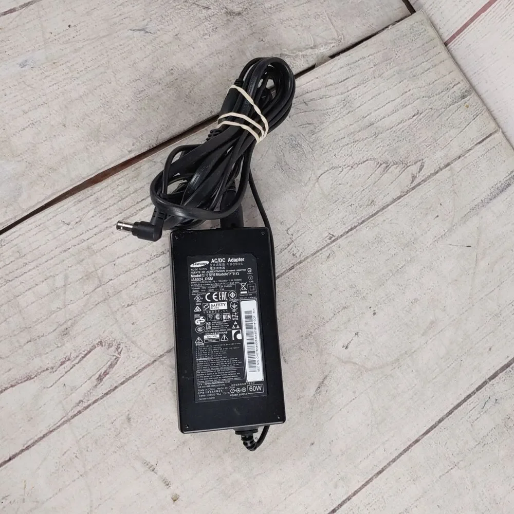 Samsung A6024_DSM 24V 2.5A 60W AC DC Adapter Power Supply Charger Cord TESTED
